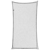 VidaXL Aanhangwagennet elastisch touw 2,7x1,5 m polypropeen zwart