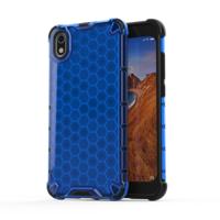 Voor Xiaomi Redmi 7A honingraat schokbestendig PC + TPU beschermhoes (blauw)