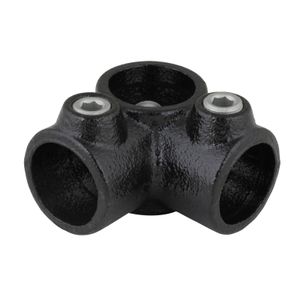 Hoekstuk zwart 27mm