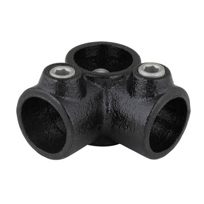 Hoekstuk zwart 27mm