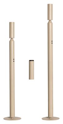 ETH Crème vloerlampPencil Ø 8cm - 05-VL8222-59