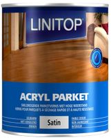 linitop acryl parket zijdeglans 0.75 ltr - thumbnail