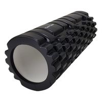 Tunturi foamroller Yoga Grid 33 cm zwart - thumbnail