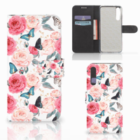 Huawei P20 Pro Hoesje Butterfly Roses