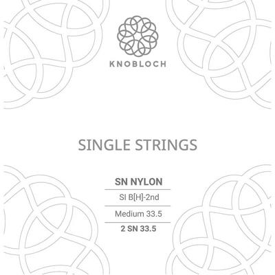 Knobloch 2SN33.5 SN Nylon Losse B2-Snaar Normale Spanning