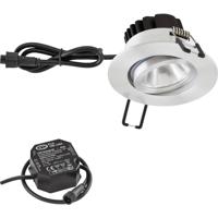 EVN PC650N91402 EVN Lichttechnik LED-inbouwlamp LED LED vast ingebouwd 8.4 W Aluminium