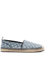 Jimmy Choo espadrilles Egon en jean - Bleu - thumbnail