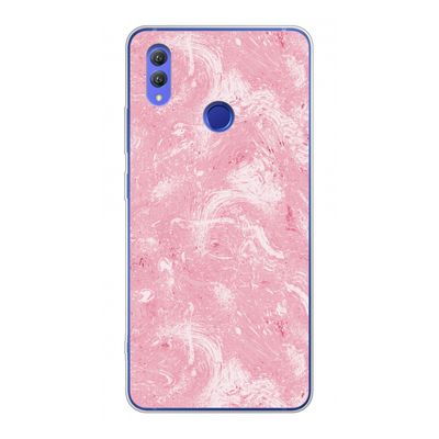 Abstract Painting Pink: Honor Note 10 Transparant Hoesje