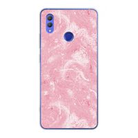 Abstract Painting Pink: Honor Note 10 Transparant Hoesje