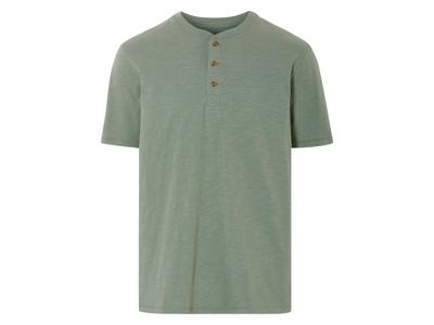 LIVERGY Heren T-shirt (Groen, XL)