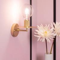 Wandlamp goud &apos;Bar&apos; design modern e27 fitting led lamp