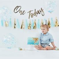 Ginger Ray PM-420 Pick & Mix Pastel Blue Cake Smash Kit