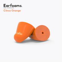 Flare Audio Earshade memory foam tips citrus orange - thumbnail