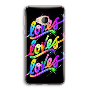 Loves: HTC U Play Transparant Hoesje
