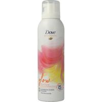 Dove Glow shower & shave foam
