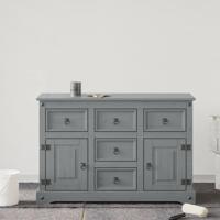 VidaXL Meubelverf grijs 10 x 10 x 12 cm wandprint