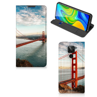 Xiaomi Redmi Note 9 Book Cover Golden Gate Bridge