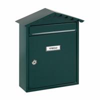 Brievenbus Arregui Groen Staal 30 x 11 x 36 cm