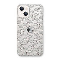 Zwanen: iPhone 13 mini Transparant Hoesje