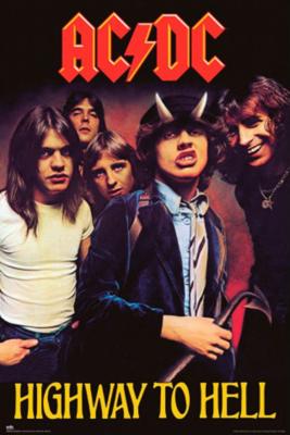 Poster ACDC Highway to Hell 61x91,5cm