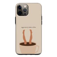 Aggressively drinks coffee: iPhone 12 Tough Case