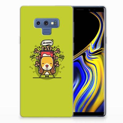 Samsung Galaxy Note 9 Telefoonhoesje met Naam Doggy Biscuit Samsung Galaxy Note 9 Telefoonhoesje met Naam Doggy Biscuit
