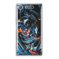 Black Unicorn: Sony Xperia XZ1 Transparant Hoesje