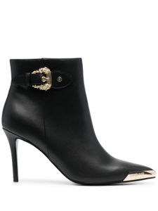 Versace Jeans Couture bottines Scarlett 90 mm en cuir - Noir