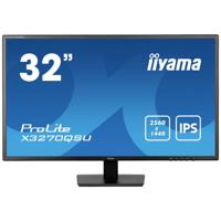 Iiyama ProLite X3270QSU-B1 LED-monitor Energielabel E (A - G) 80 cm (31.5 inch) 2560 x 1440 Pixel 16:9 3 ms HDMI, DisplayPort, Hoofdtelefoon (3.5 mm jackplug), - thumbnail