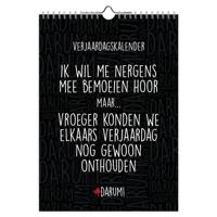 Darum Verjaardagskalender A4