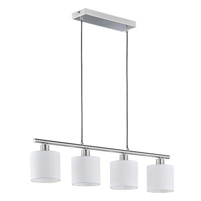 Trio Eetkamer hanglampTommy 4-lichts grijs - R30334001