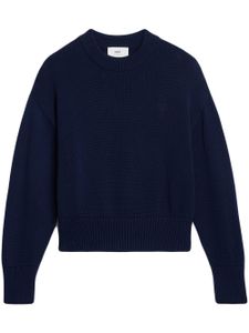 AMI Paris pull à col rond - Bleu