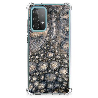 Samsung Galaxy A52 4G/5G Case Anti-shock Krokodillenprint Samsung Galaxy A52 4G/5G Case Anti-shock Krokodillenprint
