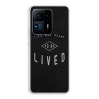 To be lived: Xiaomi Mi Mix 4 Transparant Hoesje