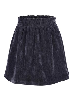LOOXS Little winter velvet rok meisjes - donker blauw