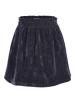 LOOXS Little winter velvet rok meisjes - donker blauw