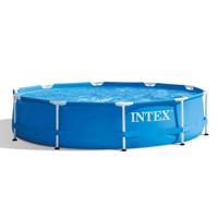 Intex metalen frame ronde buis zwembad kit (ø) 3,05 x (h) 0,76m
