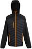Ragetta RG0549 Navigate Hybrid Jacket - Black/Orange Pop - XXL