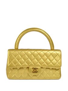 CHANEL Pre-Owned sac à main à rabat (1992) - Or