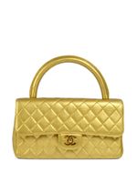 CHANEL Pre-Owned sac à main à rabat (1992) - Or