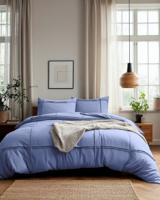 Sleeptime Washed Tufted Blauw 240 x 200/220 cm
