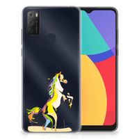 Alcatel 1S (2021) Telefoonhoesje met Naam Horse Color - thumbnail