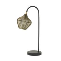 Light & Living - Tafellamp ALVARO - 27x20x61cm - Brons - thumbnail