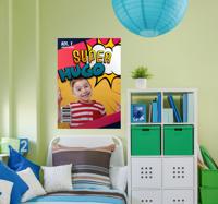 Gepersonaliseerd stripboek poster Gepersonaliseerd stripboek poster