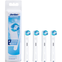 Jordan Whitening Opzetborstels - 4 stuks