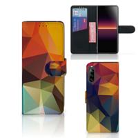 Sony Xperia L4 | Book Case | Polygon Color