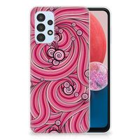 Samsung Galaxy A13 4G Hoesje maken Swirl Pink