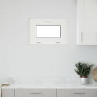 Kelderraam "RISOR" 60x40 cm Kantelbaar 3 Glas wit