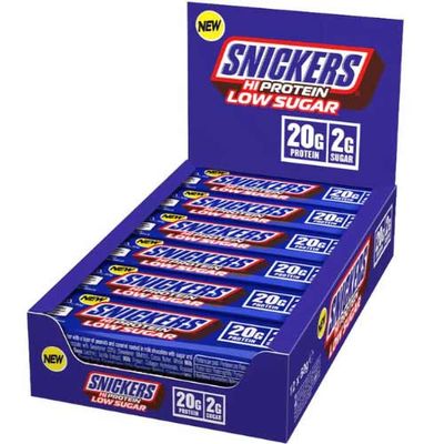 Snickers Low Sugar High Protein Bar 12 repen Milk Chocolate
