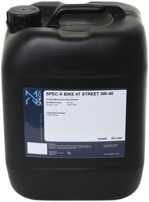 SPEC-X motorolie "bike 4t street"